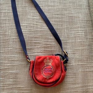 NWOT juicy couture velvet crossbody